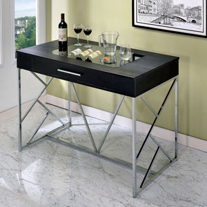 Corinne Contemporary 1-Drawer Counter Height Table