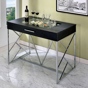 Corinne Contemporary 1-Drawer Counter Height Table